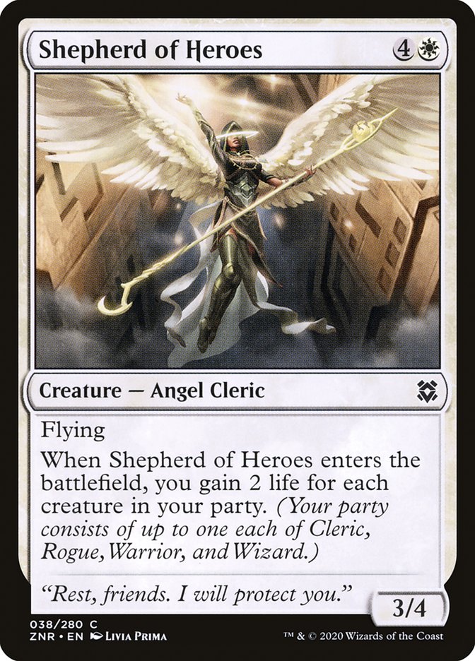 Shepherd of Heroes [Zendikar Rising] | Tabernacle Games