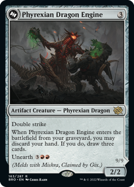 Phyrexian Dragon Engine [The Brothers' War] | Tabernacle Games