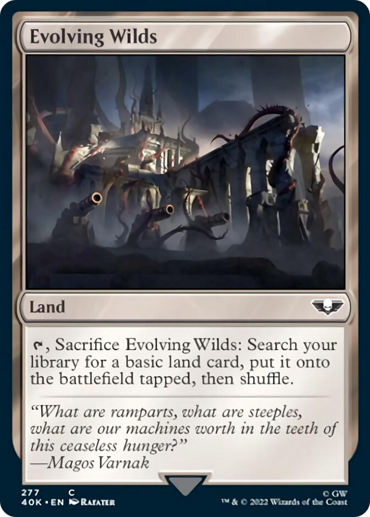 Evolving Wilds [Universes Beyond: Warhammer 40,000] | Tabernacle Games