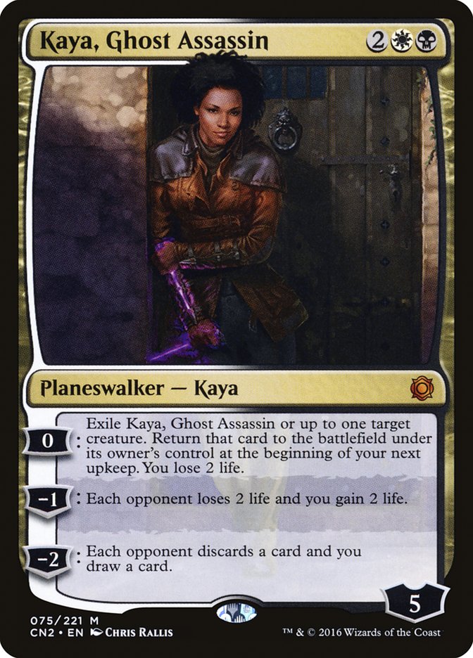 Kaya, Ghost Assassin (075/221) [Conspiracy: Take the Crown] | Tabernacle Games