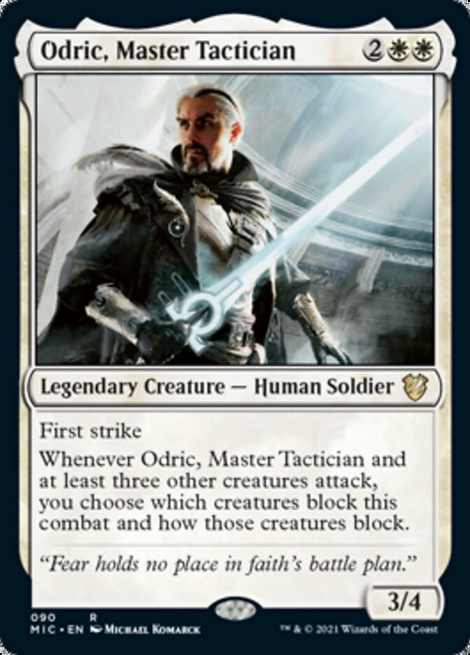 Odric, Master Tactician [Innistrad: Midnight Hunt Commander] | Tabernacle Games