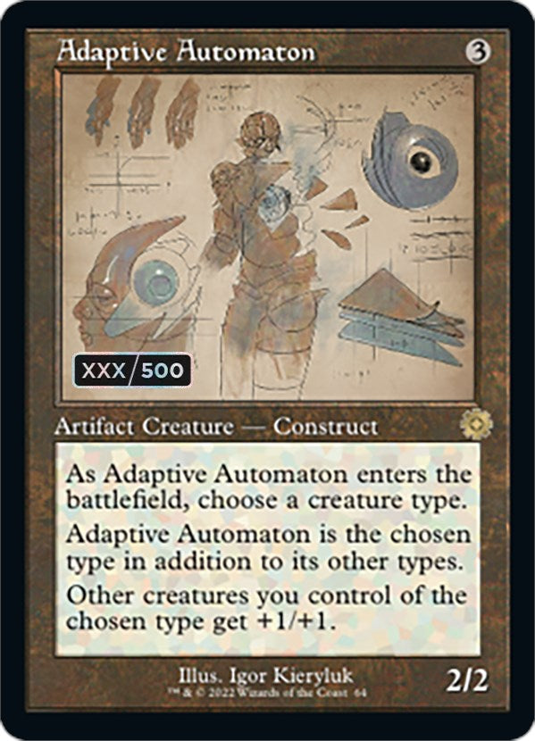 Adaptive Automaton (Retro Schematic) (Serial Numbered) [The Brothers' War Retro Artifacts] | Tabernacle Games