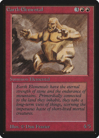 Earth Elemental [Limited Edition Beta] | Tabernacle Games