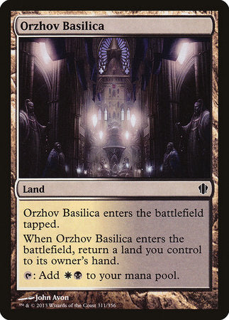 Orzhov Basilica [Commander 2013] | Tabernacle Games