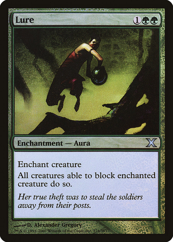 Lure (Premium Foil) [Tenth Edition] | Tabernacle Games