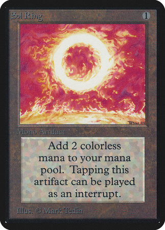 Sol Ring [Limited Edition Alpha] | Tabernacle Games