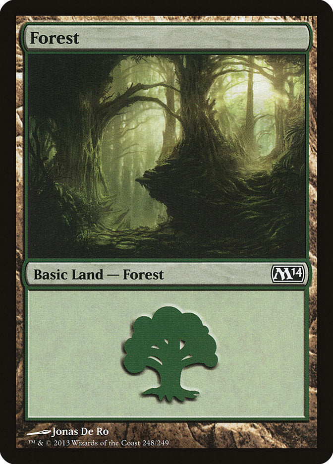 Forest (248) [Magic 2014] | Tabernacle Games