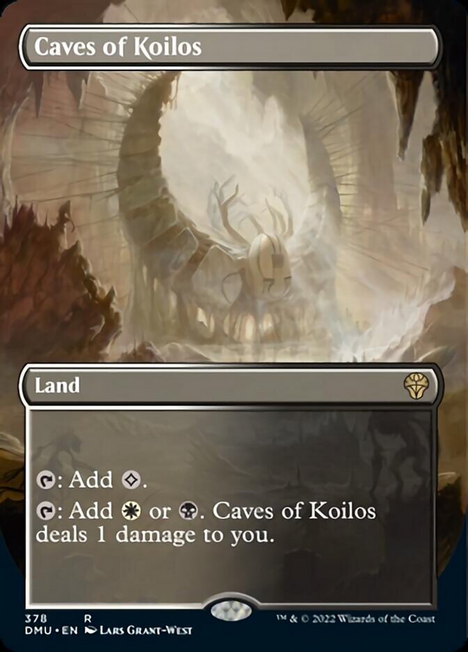 Caves of Koilos (Borderless Alternate Art) [Dominaria United] | Tabernacle Games