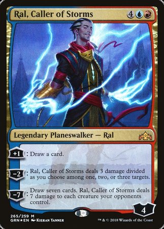 Ral, Caller of Storms [Guilds of Ravnica] | Tabernacle Games