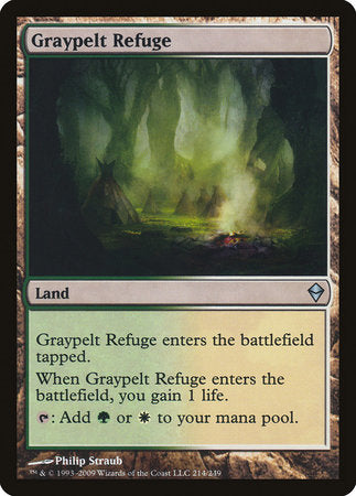 Graypelt Refuge [Zendikar] | Tabernacle Games