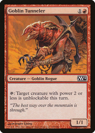 Goblin Tunneler [Magic 2012] | Tabernacle Games