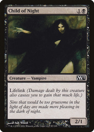 Child of Night [Magic 2012] | Tabernacle Games