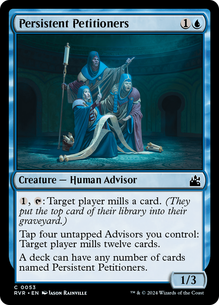 Persistent Petitioners [Ravnica Remastered] | Tabernacle Games