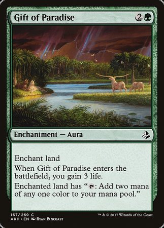 Gift of Paradise [Amonkhet] | Tabernacle Games