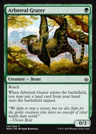 Arboreal Grazer [War of the Spark] | Tabernacle Games