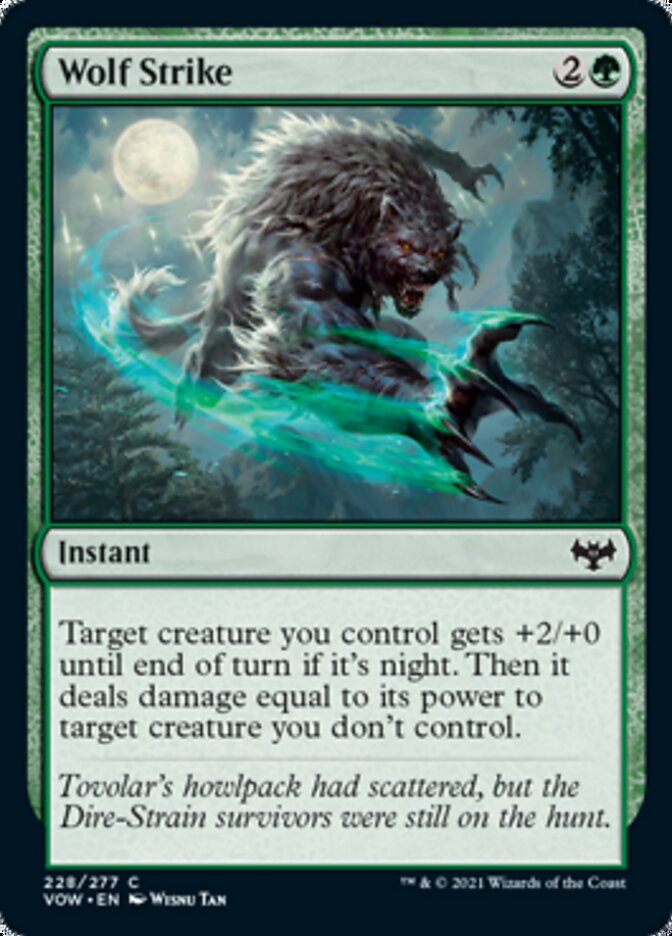 Wolf Strike [Innistrad: Crimson Vow] | Tabernacle Games