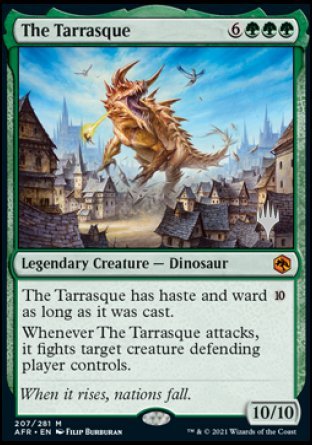 The Tarrasque (Promo Pack) [Dungeons & Dragons: Adventures in the Forgotten Realms Promos] | Tabernacle Games