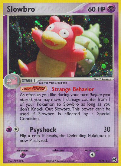 Slowbro (14/112) [EX: FireRed & LeafGreen] | Tabernacle Games