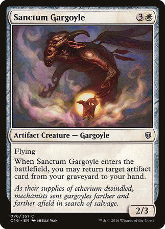 Sanctum Gargoyle [Commander 2016] | Tabernacle Games