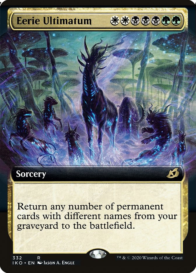 Eerie Ultimatum (Extended Art) [Ikoria: Lair of Behemoths] | Tabernacle Games
