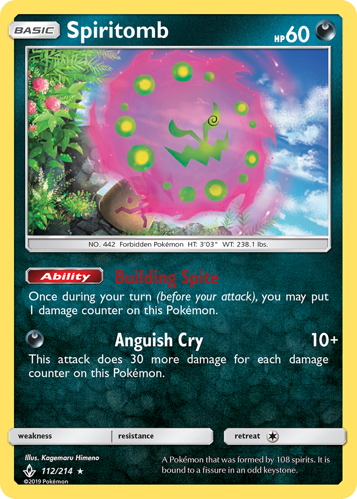 Spiritomb (112/214) [Sun & Moon: Unbroken Bonds] | Tabernacle Games