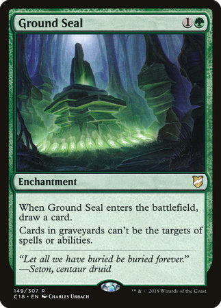 Ground Seal [Commander 2018] | Tabernacle Games