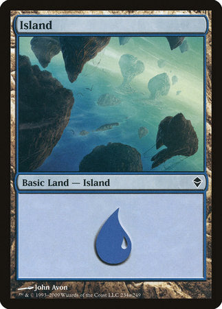 Island (234a) [Zendikar] | Tabernacle Games