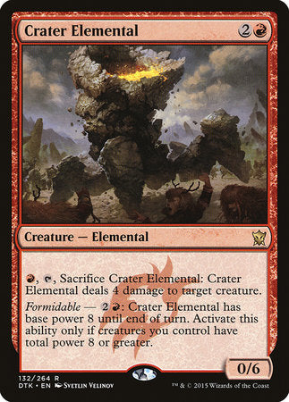 Crater Elemental [Dragons of Tarkir] | Tabernacle Games