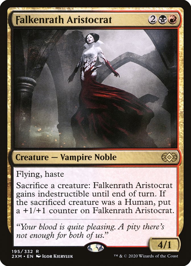 Falkenrath Aristocrat [Double Masters] | Tabernacle Games