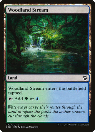Woodland Stream [Commander 2018] | Tabernacle Games