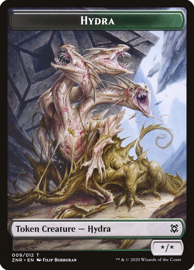 Hydra Token [Zendikar Rising] | Tabernacle Games