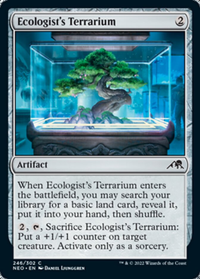 Ecologist's Terrarium [Kamigawa: Neon Dynasty] | Tabernacle Games
