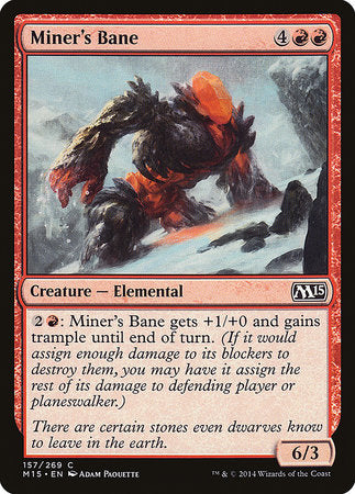 Miner's Bane [Magic 2015] | Tabernacle Games