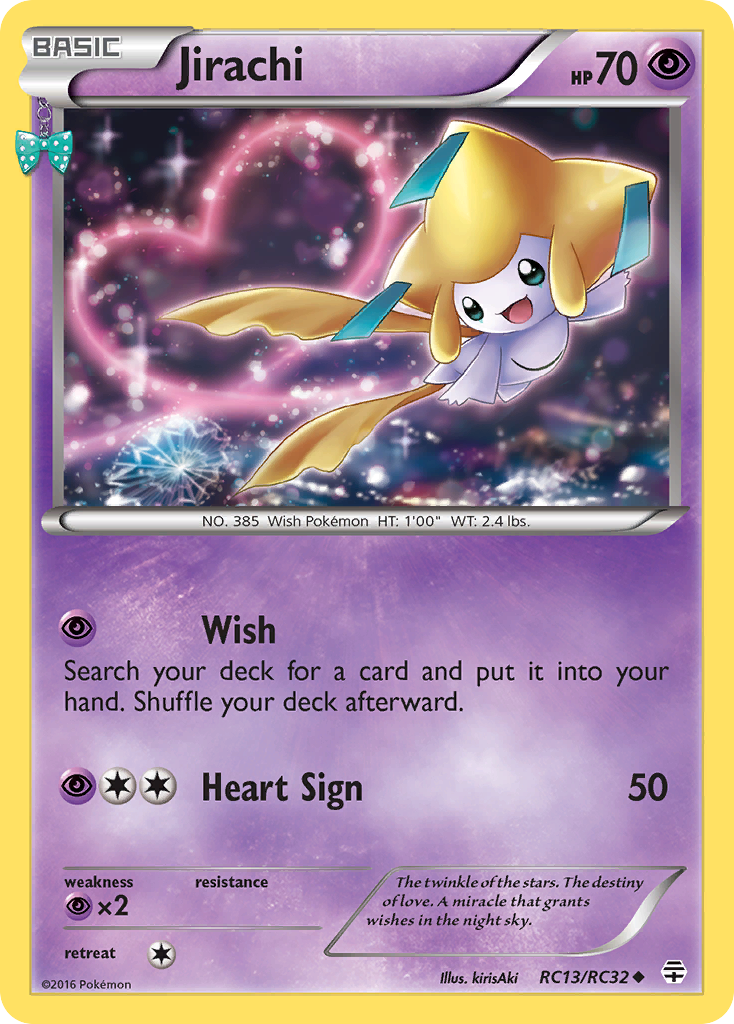 Jirachi (RC13/RC32) [XY: Generations] | Tabernacle Games