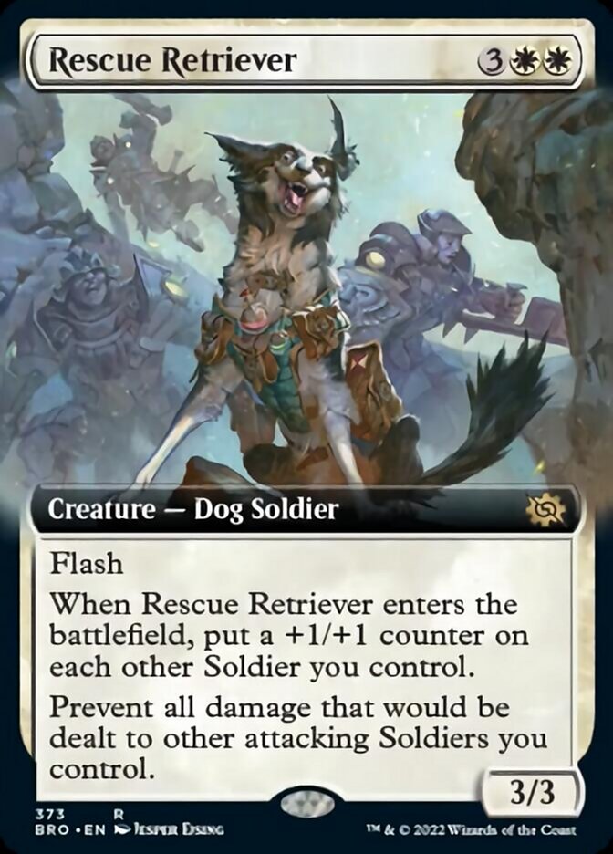 Rescue Retriever (Extended Art) [The Brothers' War] | Tabernacle Games