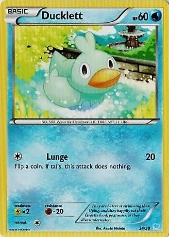 Ducklett (24/30) [XY: Trainer Kit 3 - Suicune] | Tabernacle Games