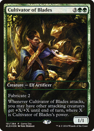 Cultivator of Blades [Kaladesh Promos] | Tabernacle Games