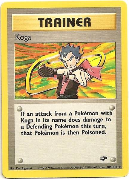 Koga (106/132) [Gym Challenge Unlimited] | Tabernacle Games