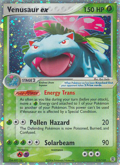 Venusaur ex (112/112) [EX: FireRed & LeafGreen] | Tabernacle Games