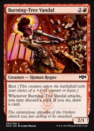 Burning-Tree Vandal [Ravnica Allegiance] | Tabernacle Games