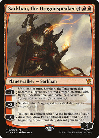 Sarkhan, the Dragonspeaker [Khans of Tarkir] | Tabernacle Games