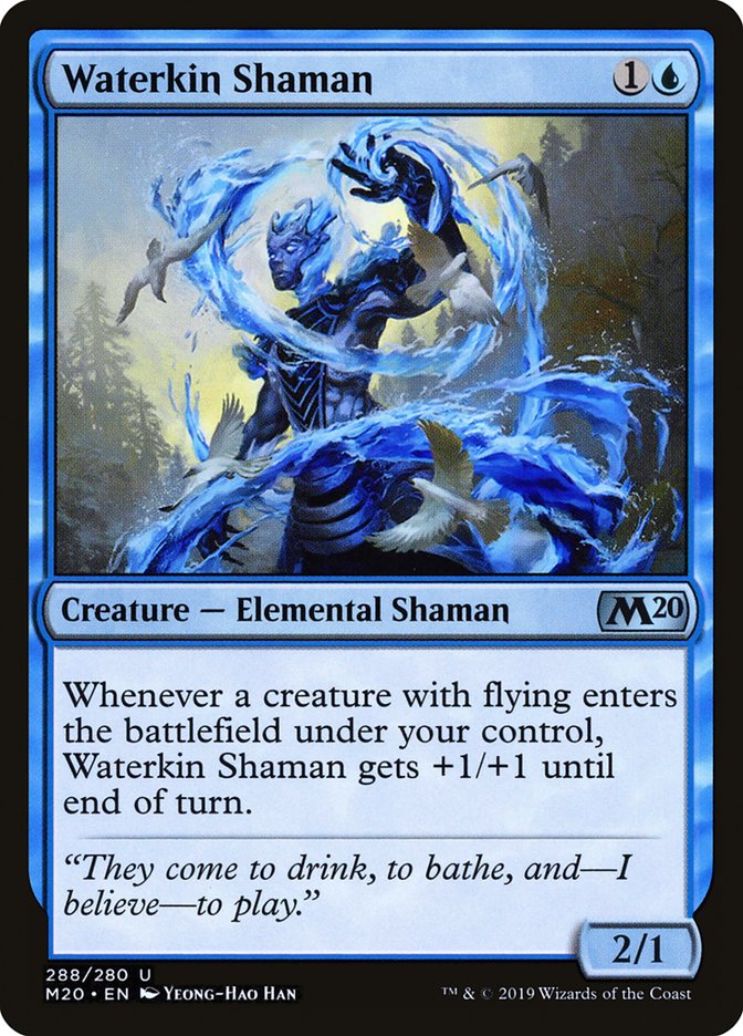 Waterkin Shaman [Core Set 2020] | Tabernacle Games