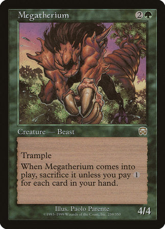 Megatherium [Mercadian Masques] | Tabernacle Games