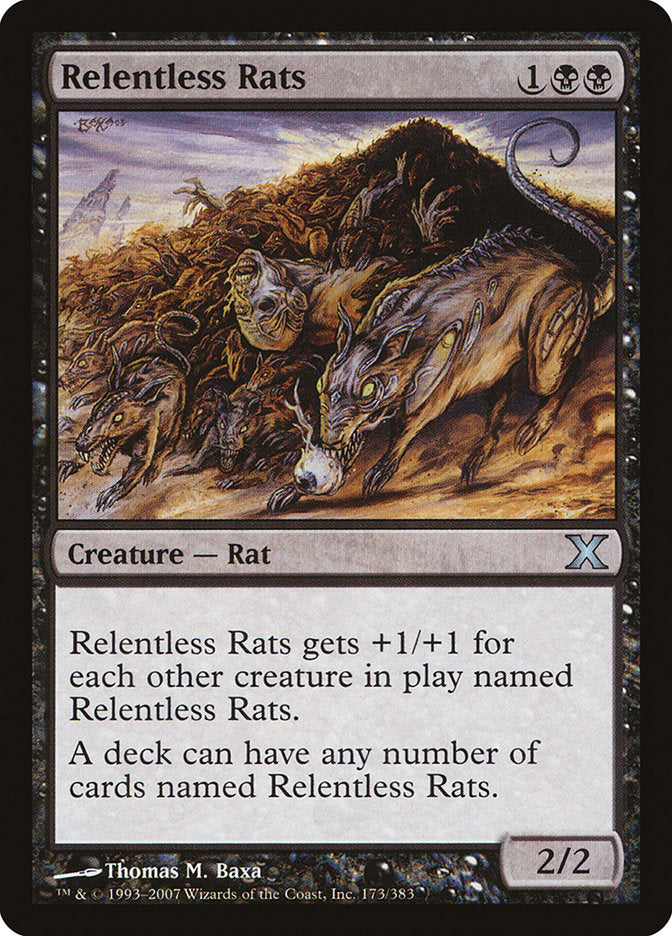 Relentless Rats [Tenth Edition] | Tabernacle Games