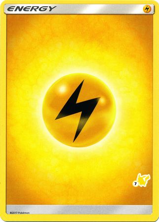 Lightning Energy (Pikachu Stamp #7) [Battle Academy 2020] | Tabernacle Games