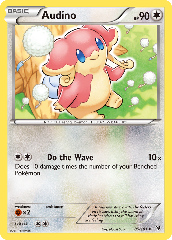 Audino (85/101) [Black & White: Noble Victories] | Tabernacle Games