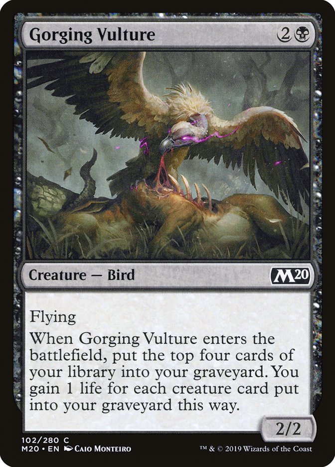 Gorging Vulture [Core Set 2020] | Tabernacle Games