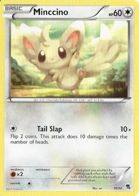 Minccino (19/30) [Black & White: Trainer Kit - Zoroark] | Tabernacle Games