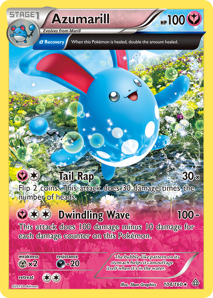 Azumarill (104/160) [XY: Primal Clash] | Tabernacle Games