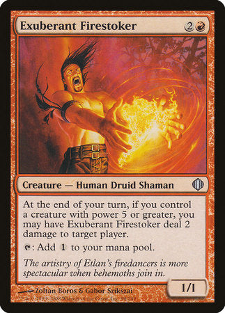 Exuberant Firestoker [Shards of Alara] | Tabernacle Games